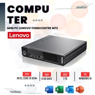 คอมพิวเตอร์ Mini PC Lenovo ThinkCentre M73 i5 │RAM 8GB│onbosrd │HDD 500GB หรือ SSD 120 - 240 GB│ ลงw