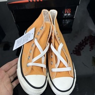Spring Summer High-Top Orange Canvas Women's Shoes Campus All-Match White Shoes Campus Sneakers