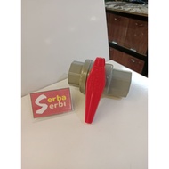 -1-1/4" PVC STOP KRAN-Stop faucet ball valve Pvc