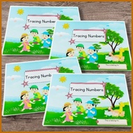 ⛅ ℗ ✢ Tracing pad Writing pad Numbers Practice writing Pad paper workbook for Kids 25pages