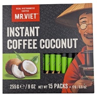 MR.VIET 椰子即溶咖啡粉  17g  15入  1盒