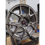 Sport Rim 1Set New Car Ketera Raxer Wheel EP-L1B 17X7.5JJ ET35 5X113 SPS-XZ FLOW FORMING TOYOTA HOND