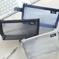 手作之 / 紗網寬底大三角筆袋 (3色) SPC-349