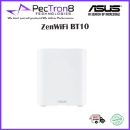 ASUS ZenWiFi BT10(1-PK) Tri-band WiFi 7 Smart AiMesh Extendable Router - Up to 18 Gbps - White