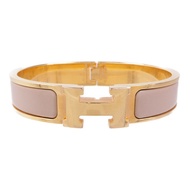 HERMES 琺瑯/金屬Clic H手鐲