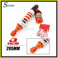 ۞ ∏ ❖ RCB 295MM Shock Rear Shock Yamaha Mio i 125 Mio Sporty Mio M3 Souli125 Beat （1pcs）