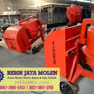 Concrete Mixer Beton Molen semen not Tiger Berlian Hercules Siap kerja