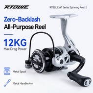BEARKING RTBLUE A1 Spinning Reel 12Kg Max Drag 5.2:1 Freshwater Saltwater Fishing Reel