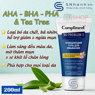 Sữa rửa mặt Compliment No Problem giảm viêm mụn 200ml