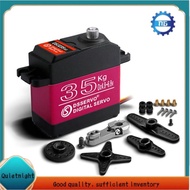[Quietnight.] Waterproof Servo 35Kg 180° High Speed Servo Metal Gear Digital Servo RC Baja Servo for
