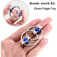 🎁[murah🔥🇲🇾] Fidget cube Key Ring Hand Spinner EDC Fidget Flippy Chain Fidget Toy For Autism Spinner 