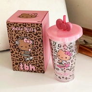 to ship Starbucks Cold Cup, Hello Kitty Starbucks Cup, Hello Kitty Cup, Cartoon Pattern Coffee Cup, 