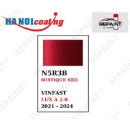 Scratch Removal Spray Paint for VINFAST LUX A 2.0 DARK RED METALLIC color code N5R3B - MISTIQUE RED 