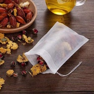 Tea Bag Empty Tea Filter Bag Tea Bag Filter Coffee Filter Bag With Drawstring Uncang Teh Kosong Non Woven Bag Fabric Spa