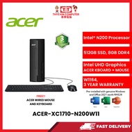 ACER-XC1710-INTELCORE-N200-3.7GHZ,8GBR4,512GBSSD,INTELUHD,W1164,3YRS,H&S