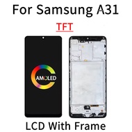 TFT For Samsung A31 A315 LCD Display Touch Screen Digitizer Assembly Replacement For Samsung A31 A31