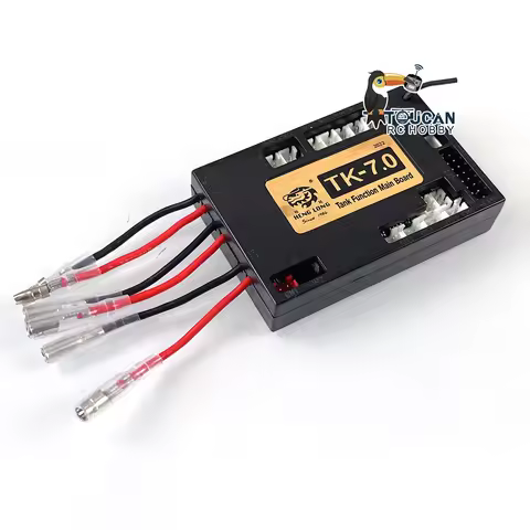 HENG LONG RC Tank 1/16 TK7.0 2.4Ghz Main Board Receiver Model Parts Sound Leopard 2 A6 Abrams M1A2 I