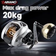 Dainamo Casting Reel Fishing Reel Mesin Pancing Reel BC 6.3:1 Gear Ratio Baitcasting Reel Bc Reel