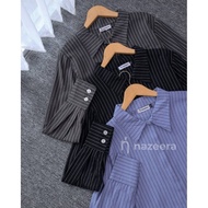 Anara Stripe Dress By Nazeera Nida