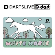 DARTSLIVE CARD - white horse Dartslive Game Card