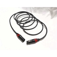 CANON XLR MALE CABLE (GUYS) TO XLR FEMALE (GIRL) BLACK 7-10 MTR