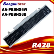 White  AA-PB9NS6W AA-PB9NS6B battery For Samsung  R428 R429 AA-PB9NC5B AA-PB9NC6W