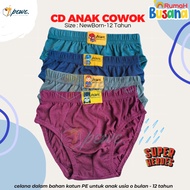 KATUN Contents of 6 Pcs Plain Boys' CDs - clana in boys 3-4 years old - Plain Boys' Underwear - Boys