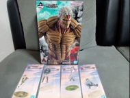 進擊的巨人一番賞～每個人的決心～ A獎：鎧之巨人 MEGAIMPACT 手辦（含低檔獎品）