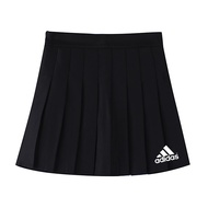 Half skirt 2023 New Women's Korean High Waist Pleated Skirt Short Skirt Academy Style Solid A-line Tennis Halfskirt Tennis Skirt Fashion Simple Black Skirt Outdoor Short Skirt