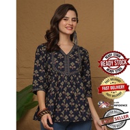 Indian Kurti Ready Stock Traditional Designer Long Short Women Kurtis Kurta Tunic Top Blouse Plus Pa