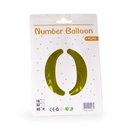 Figure Number Ballon 40inc (Gold) 1PCS