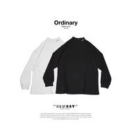 [AKZIN Selection] ORDINARY WARMER TURTLENECK/LOGO High Neck Long TEE