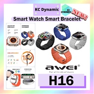 Awei H16 Wireless Ultra Smart Watch Bluetooth Multi Sport Call Remind Touch Screen IP67 Waterproof Call H-16 SmartWatch
