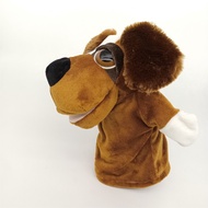 In Stock Open Mouth Animal Hand Puppet Panda Puppy Plush Toy Finger Puppets Kindergarten Muppet Fing