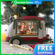 (Artipia) Ksr 22152 Christmas Camper Van Snow Globe Music Box