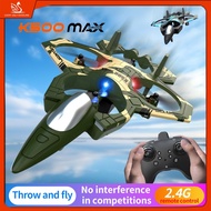 K500Max Fighter Jet Quadcopter Drone Stunt Light RC Airplane Four Channels Hovering High Altitude Ro