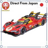 Kyosho BURAGO Ferrari 499P Le Mans 2024 Winner No. 50 Clear Case Finished Model 18-16312R [From-Japa