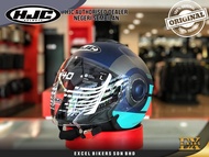 HJC HELMET I40 SPINA MC2SF /HJC OPEN FACE / HJC I40 / DOUBLE VISOR HELMET / MOTORCYCLE HELMET / SCOO