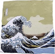 Japanese Souvenir, Made in Japan, Furoshiki (Hamiura) (Length 26.8 x Width 26.8 inches (68 x 68 cm)