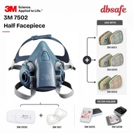 [Ready Stock] 3M 7502 Half Facepiece