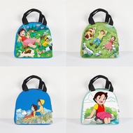 Lu Tuan Tuan 2025 Styles Heidi Lunch Bag Wash Convenient Storage Handbag Lunch Box Bag