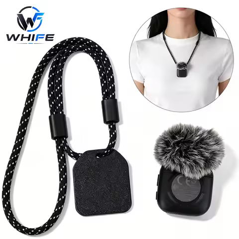 Portable Magnetic Neck Strap for DJI Mic Mini 2/Mic 2/Mic Pro Mount Bracket For DJI Mic Mini Mic 2 L