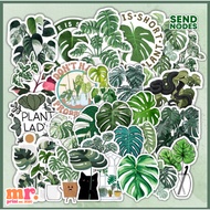 MONSTERA INSPIRED STICKERS MONSTERA PLANT WATERPROOF STICKERS