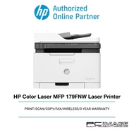 HP Color Laser MFP 179FNW Laser Printer Print/Scan/Copy/Fax/Wireless Toner Included 4ZB97A