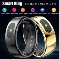 Rings Gift Couple Women's Men 2025 Fitness Blood Oxygen Touch Control Heart Rate Sleep Health Monito