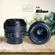 YONGNUO 35MM F2 FIXED LENS FOR NIKON BOKEH JUARA