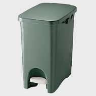 日本RISU｜(SABIRO系列) 腳踏式垃圾桶 20L 綠色