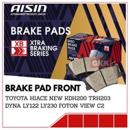 🇯🇵AISIN ADVICS JAPAN BRAKE PAD FRONT TOYOTA HIACE NEW KDH200 TRH203 DYNA LY122 LY230 FOTON VIEW C2