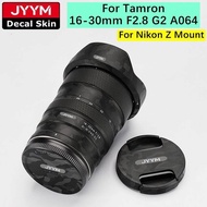 Customized Sticker For Tamron 16-30mm F2.8 G2 A064 Lens Decal Skin Vinyl Wrap Protective Film Coat 1