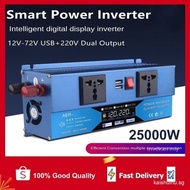 Original Power Inverter  Solar Home Inverter Car Inverter Intelligent LED Digital Display DC 12V-24V